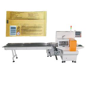 Quality Pillow OPP PE Horizontal Anti Skid Tape Packing Machine for sale