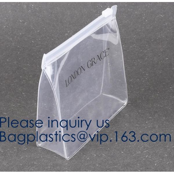 Biodegradable Eva Plastic Bag With Slider Zipper Make Up Tool Packing,Shower Cap, Apron, Book Cover,Card Holder,Inflatab
