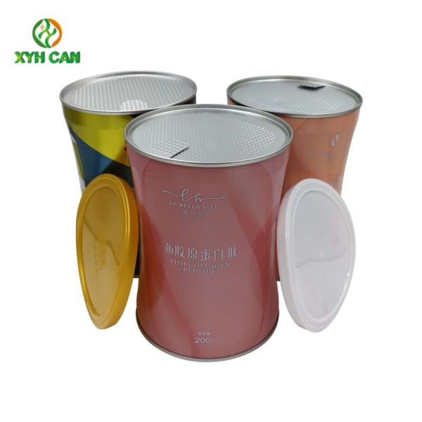Milk Powder Tin Can for Nestle Nido Milk Powder with Plastic Folding Spoon