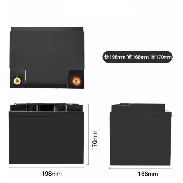 IP65 Plastic 12v Lifepo4 Battery Pack 40Ah Ev Li Ion Cylindrical Battery