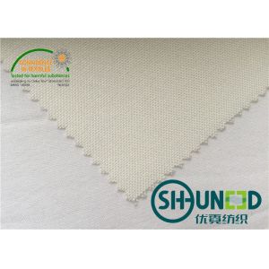 Polyester Shirt Interlining Cuff And Collar With Double Dot PA Coating