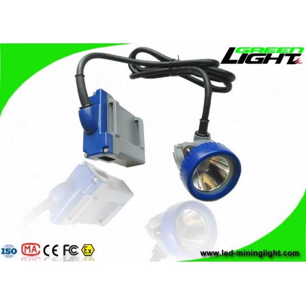 Underground Safety Mining Cap Lights 10000lux Rechargeable 6.6Ah Lithium Ion Battery