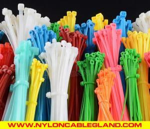 China Industrial Strength Self-locking Nylon Cable Ties Plastic Zip Ties (Tie Wraps) with CE, ROHS, REACH, UV on sale