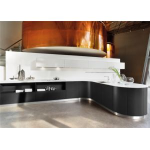 Quality Waterproof MDF Kitchen Cupboards , DTC Hardware Wall Mounted Kitchen Cabinets for sale