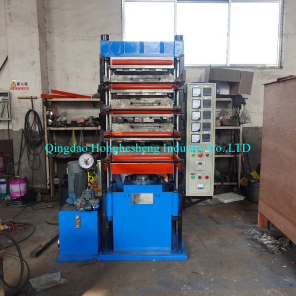 50t CE/ISO rubber tile paver making machine/rubber floor vulcanizing press machine