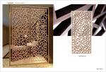 Project Qatar Laser Cutting Stainless Steel Decorative Interior Metal Wall