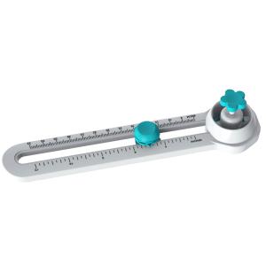 Quality 3 Sheets Paper 32cm Diameter Adjustable Circle Cutter Paper Hand Operated for sale