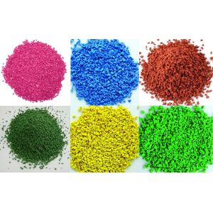 Nontoxic 4mm EPDM Playground Surface For Basketball Court