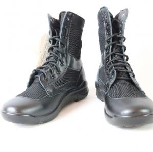 Quality Black Genuine Leather Combat Tactical Boots Size 38-45 for sale