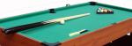 60 Inches Pool Game Table Wood Grain PVC MDF Material For Indoor Play
