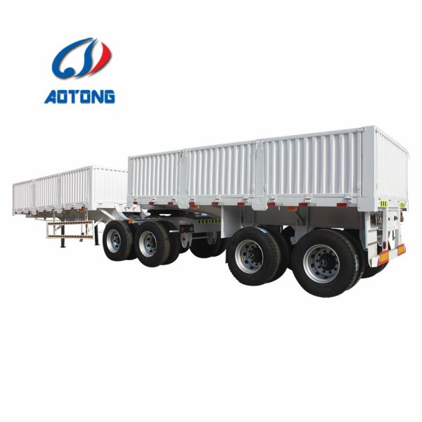 3*13ton Axle Steel Semi Cargo Trailer for Livestock Transport in Nigeria and Australia