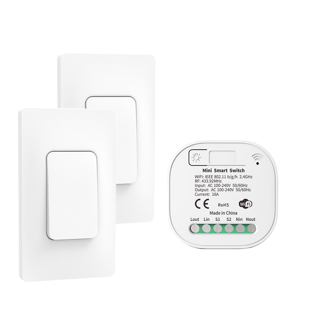 China Wireless Tuya Smart Switch Set WiFi Remote Controller Timer on sale