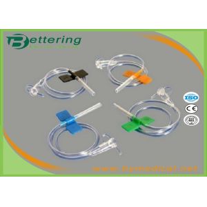 Quality Disposable Sterile Vacuum Blood Collection Needles , Butterfly Needle Blood Draw for sale