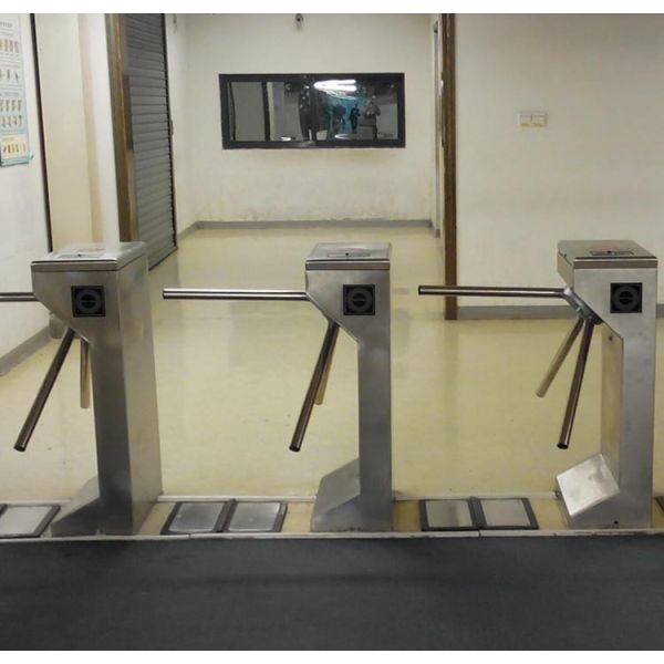 Factory Direct Sale Second-Hand Vertical Semi Automatic Tripod Turnstile Gate With CE Certificate
