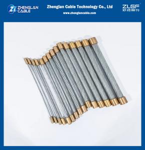 China EHS 7/16'' Galvanized Steel Cable Stay Wire Astm A475 Class A Steel Strand 1x7 on sale