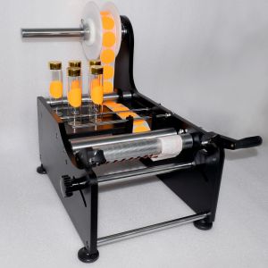 Quality Best-selling manual bottle labeler /round bottle labeling machine for sale