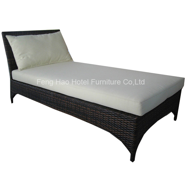 Outdoor Leisure Indoor Chaise Lounge Chair Rattan Chair For Hotel