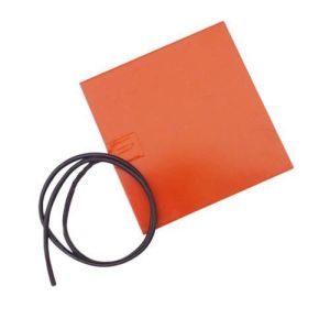 Quality 100-300deg Heating Pad Silicone , 1000mm DC Silicone Heater for sale