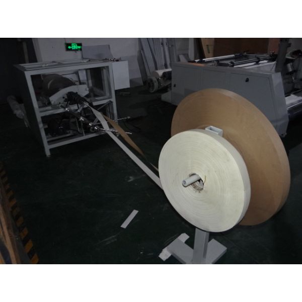 Kraft Paper Bag Rope Making Machine for 25-60 gsm Paper#220V Paper Bag Rope Handle Making Machine 20-80 Pcs/Min