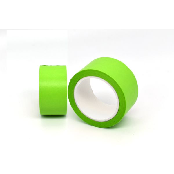 Green 20mm Fluorescent Washi Tape For Spray Paint