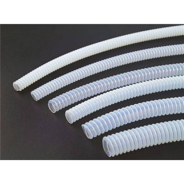 3/4'' PTFE Convoluted Hose With SS304 Over Braided