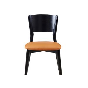 Quality Fashion Wood And Upholstered Dining Chairs Restaurant Modern for sale