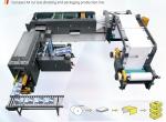 Program-control Paper Sheet Cutter, High precision, Computer control, Blue