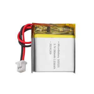 Quality Rechargeable Custom Medical Lithium Battery 3.7V 280mAh LiPo Battery for sale