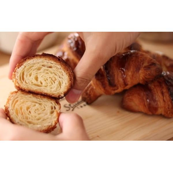 OBaking stainless steel Pastry bread machine ,croissant automatic production line large capacity 10000 pieces per hour