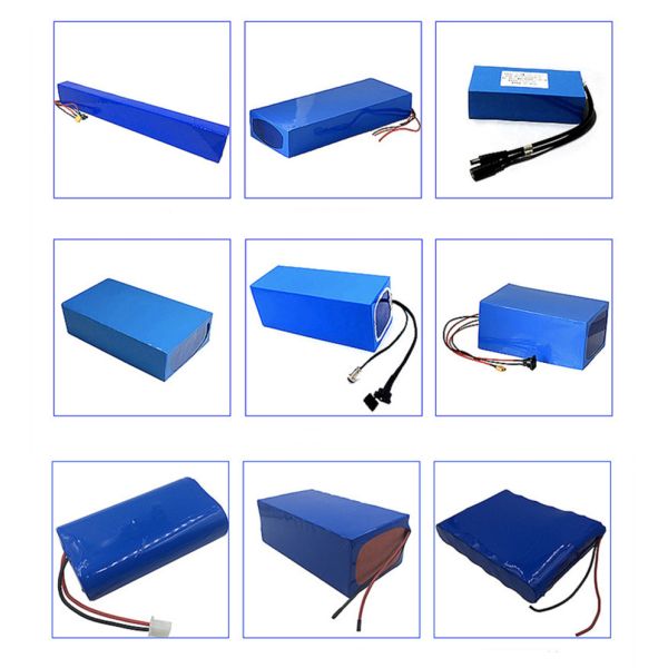 DIY 36V 10Ah 15Ah PVC Case 18650 Lithium Battery Pack For Electric Bicycle