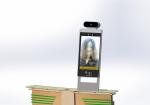 Android POE Tacial Recognition And Temperature Testing 8 Inch Tablet For Pass