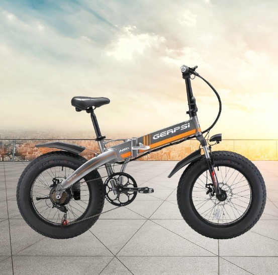 Lithium Battery 4.0 Fat Tire 500w Folding Electric Bike
