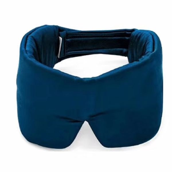 Pure Lightweight Silk Fabric 100% Mulberry Silk Eye Mask With Elastic Band