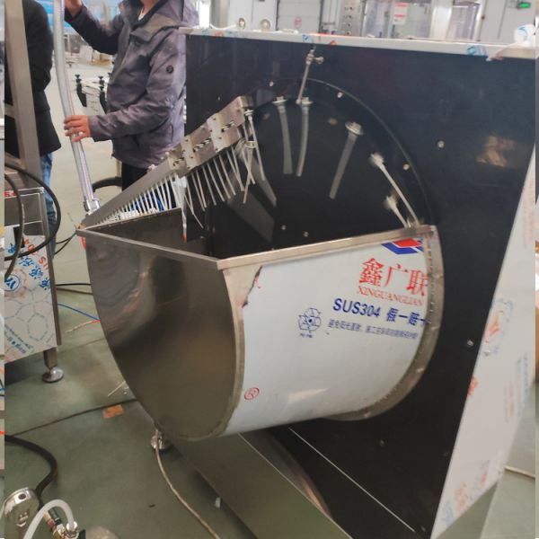 AC220V 50HZ 6.5KW Automated Filling Machine With Compressed Air Pressure 0.7-0.85mpa