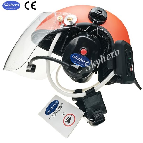 Bluetooth EN966 paramotor helmet 4 colors 4 size factory directly sale paratrike helmet ,powered hang gliding helmet