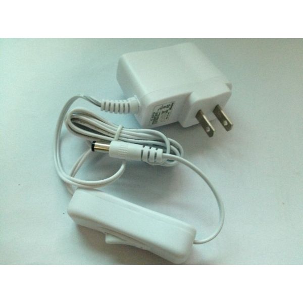 110 - 240v AC 24V 5W adaptor in-line on/off switch