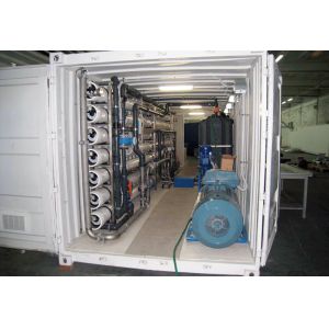 5000LPH Containerized Water Treatment System Desalination Machine SS316L