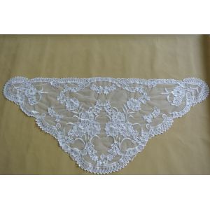 elegant embroidered Barcelona veil Authentic Spanish Medallion Mantillas