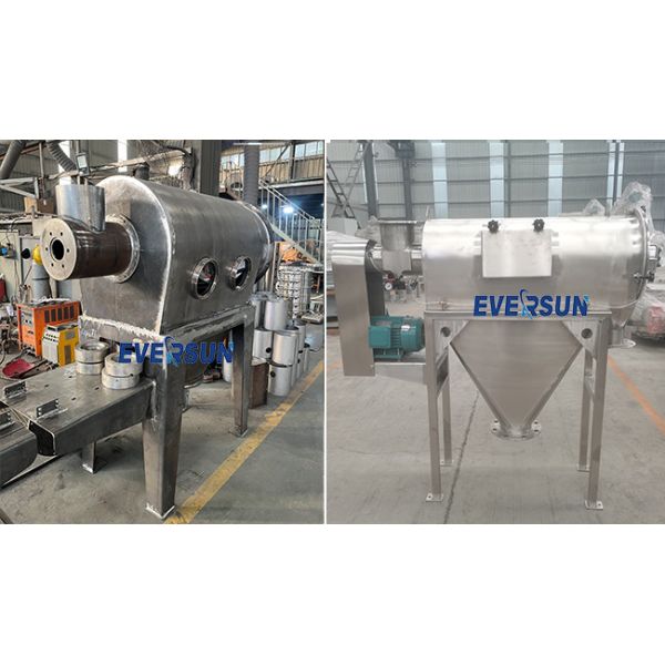 Stainless Steel 304 Horizontal Airflow Screen Centrifugal Screener For Mica Powder