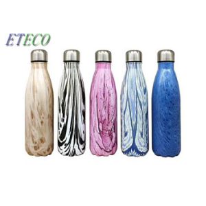 Quality 304 Stainless Steel Bicycle Water Bottle , Metal Sports Water Bottle for sale