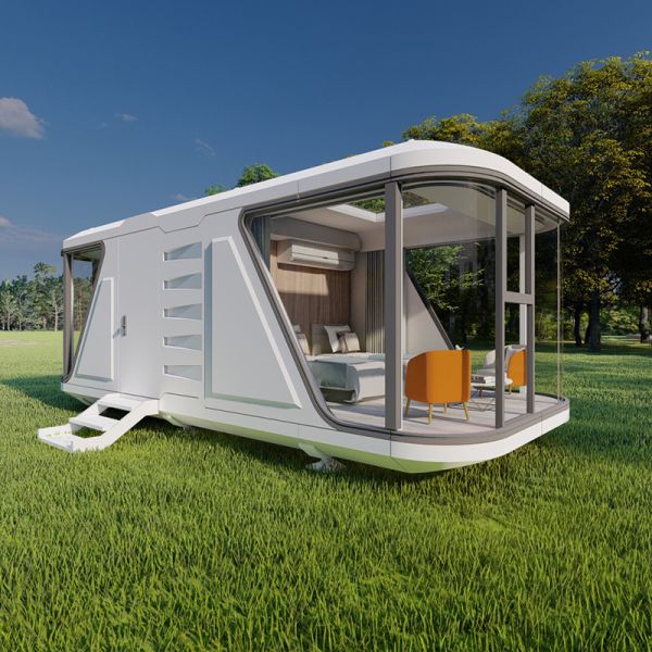 Hot Selling Product Space Capsule Office And Residential Space Capsule With Balcony High-End Room Modular Space Capsule