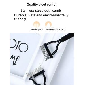 Quality Stainless Steel Eyebrow Needle Eyelash Brush Comb for Cosmetic for sale