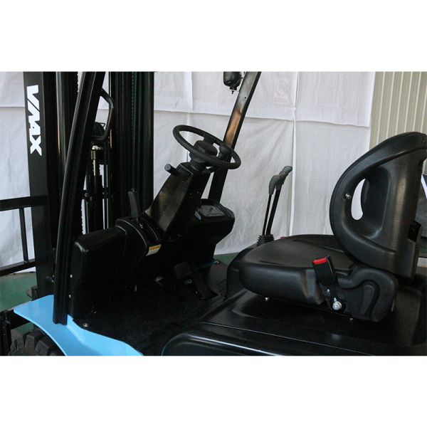 Indoor Small Electric Warehouse Forklift Battery Powered With Forks Sideshift