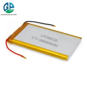 1368130 3.7v 10Ah 10000mah Lithium Polymer Battery Cell Rechargeable