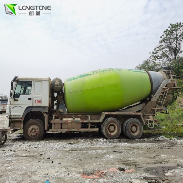 SANY Used Mixer Truck ，8m3 Concrete Agitator Truck 6X4 336HP