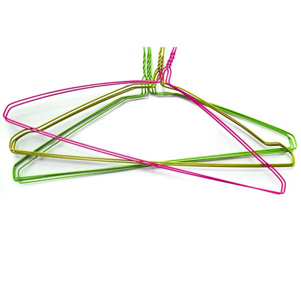 Adult Size Metal Powder Coated Galvanized Wire Hangers