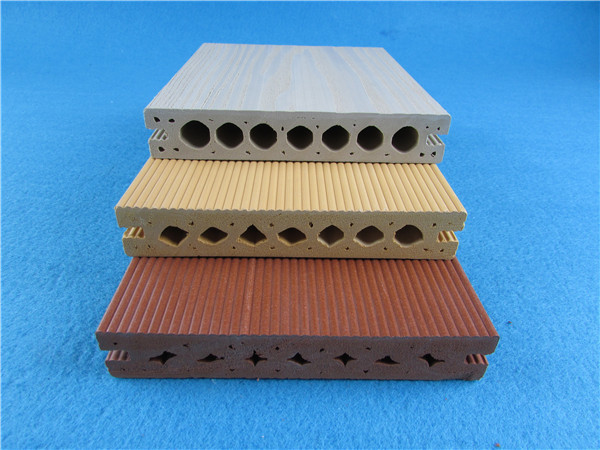 Buy Hollow Friendly WPC Composite Decking Groove Environmentally WPC Decking at wholesale prices
