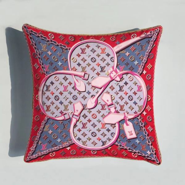 Geometric Patterns Printed Cushion Cover 45*45 Cm Square