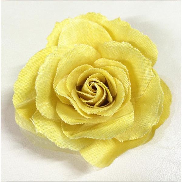 Handmade Fabric Craft Flowers Decorative Colorful For Clothes Decoration
