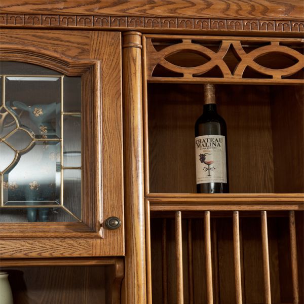 Artificial Stone 16mm Solid Wood Kitchen Cabinets 18mm Real Wood Kitchen Pantry